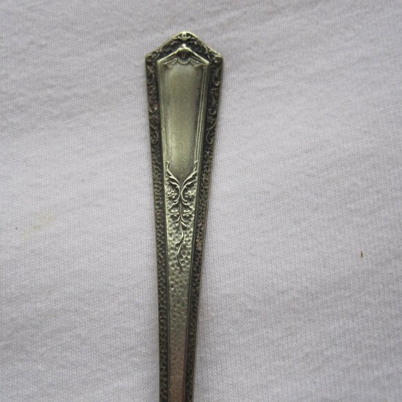 Antique Puritan Silver Co. Silver Plated Iced Tea Spoon - Picture 2 of 3